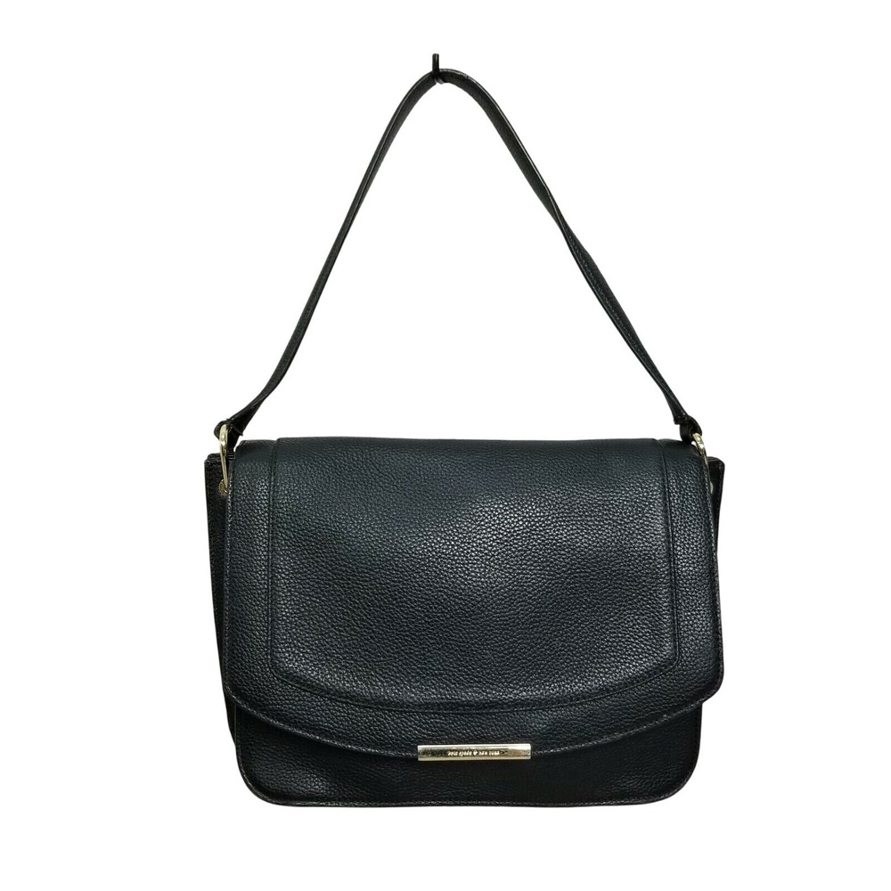 Kate Spade‎ Joss Philmont Lane Black Style WKRU5185 Pebble Leather Gold Tone